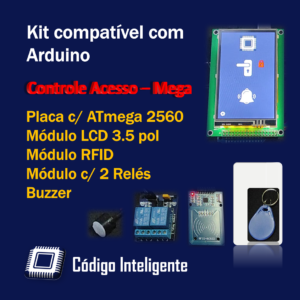 Kit Controle de Acesso - ATMega 2560