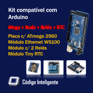 MEGA + REDE + MOD. 2 RELÉS + RTC